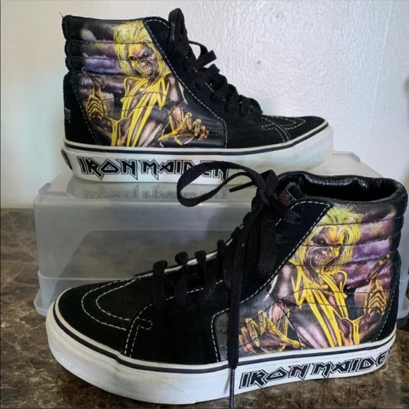 Vans Other - Unisex vintage Iron Maiden Vans